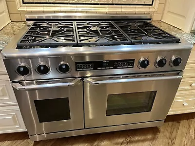 Dacor Epicure Series - Silver 48  Double Oven Dual-fuel Range - Great Condition • $2000