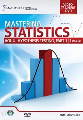 Mastering Statistics Volume 4 - Math Tutor DVD Jason Gibson - NEW • $19.99