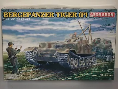 Dragon 1/35 Scale Bergepanzer Tiger (P) • $38