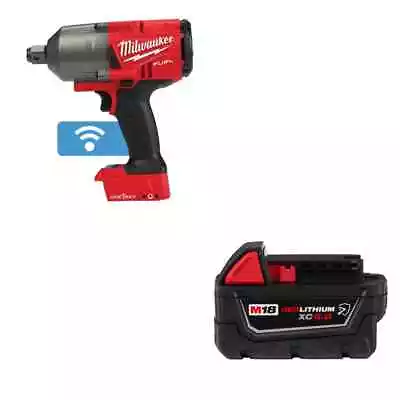 Milwaukee 2864-20 M18 FUEL Impact Wrench W/ FREE 48-11-1850R M18 XC5.0 Battery • $359