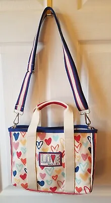 Brighton Red White & You Heart Mini Tote Bag • $39.99