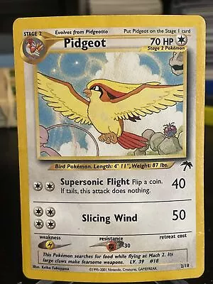 Pokémon TCG Pidgeot Southern Islands 2/18 Regular Promo • $9.99