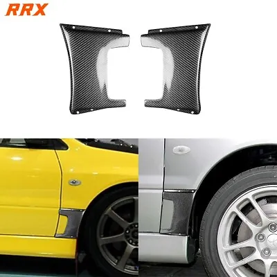 Carbon Fiber Side Fender Vent Cover For Mitsubishi Lancer Evolution EVO 7/8/9th • $79.99