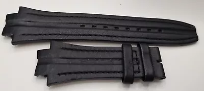 £50.30 • Buy Watch Strap Breil BW0417 F260053668 Tim Man Eros Black Leather Original N.O.S