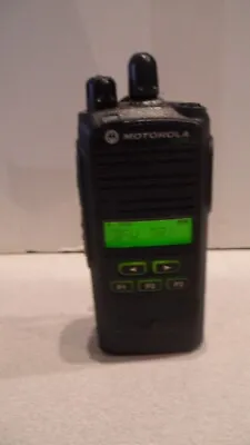 Motorola CP185 Two Way Radio UHF 435-480mhz 16Ch 4Watt AAH03RDF8AA7AN AS-IS • $24.99