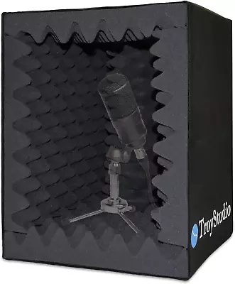 Portable Vocal Booth Large Foldable Microphone Isolation Shield Music Recordin • $59.07