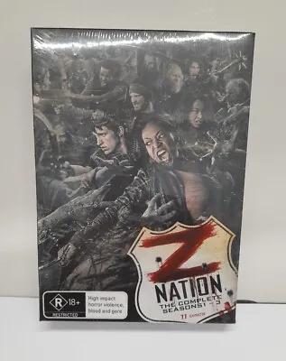 Z Nation The Complete Seasons 1-3 Zombie 11 Disc Box Set Region 4 Dvd Brand New  • $34