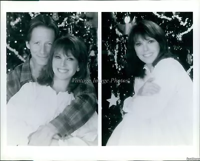 1994 Peter Strauss Marlo Thomas Television Actors Reunion Cbs Wirephoto 8X10 • $9.99