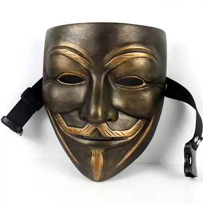 $48.34 • Buy V For Vendetta Mask, Anonymous Guy Masks For Halloween, Cosplay Costume Party