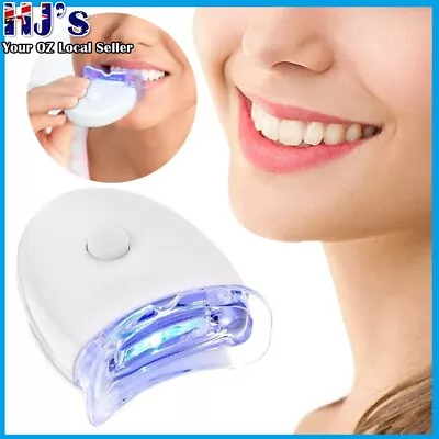 $19.99 • Buy 2x LED Teeth Whitening Mouth Tray  Dental White Tooth  Blue Light Accelerator