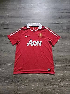 Nike Manchester United Football Club Kit Jersey AON Men's Size Large • $39.99