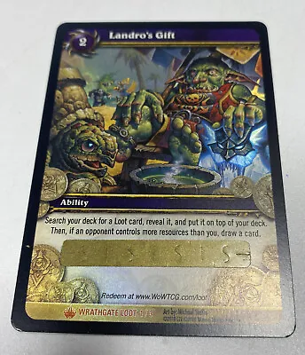 World Of Warcraft Cataclysm Collector's Edition W/Unscratched Landro's Loot Card • $157.47