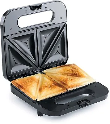 £33.99 • Buy Cool Touch Breville VST057 2 Slice Sandwich Toaster - Black 750 Watts UK