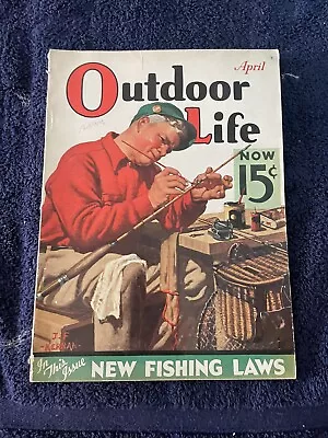Outdoor Life Apr 1936 J.F. Kernan Cover • $35