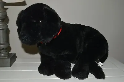 Ditz Designs Hen House Realistic 26  Black Lab Dog Stuffed Animal Plush Retired  • $40
