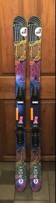 $139.99 • Buy 148 Cm Roxy Hocus Pocus Girl's Twintip Skis With Bindings