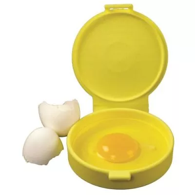 Egg Cooker Casabella Silicone MicroEgg Cooker Round  Microwave Egg Cooker • $9.47