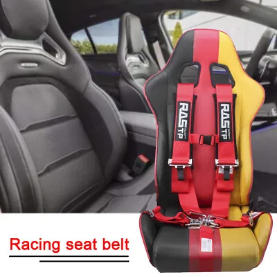 5 Point Racing Harness Safety Seat Belt Quick Release 3  Padding ATV UTV • $75.99