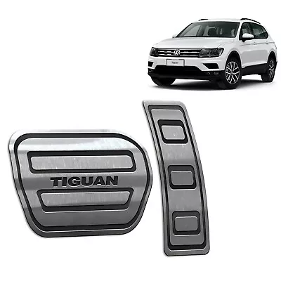 Car Pedals Accelerator And Brakes In Stainless Steel Volkswagen Tiguan 18 - 21 • $84.90