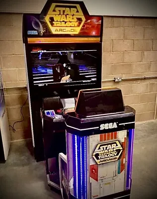SEGA Star Wars Trilogy Deluxe Arcade Machine With TFT Screen Conversion • £2995