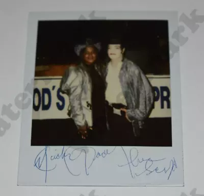 Candid Of Michael Jackson Impersonator Vintage Polaroid Photograph Ab • $14.99
