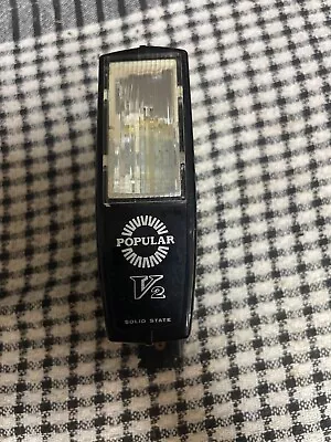 Vintage Popular V2 Solid State Camera Flash • $12