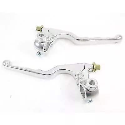 GP Style Clutch/Brake Lever Set W/ Perch Mirror Mounts Motorcycle ATV 28-0423 • $29.97