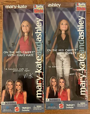 Mary Kate & Ashley On The Red Carpet 2 Dolls Rare Target Exclusive New In Box • $269