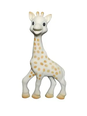 Vulli Sophie The Giraffe La Baby Teether Natural Rubber Pacifier Squeaker Toy • $22.99