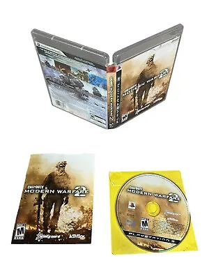 Sony PlayStation 3 PS3 CIB COMPLETE TESTED Call Of Duty: Modern Warfare 2 MW2 • $4.99