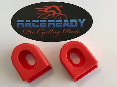 2 Race Ready.. Crank Arm Boots...MTB..Cycling.. Fits SRAM / Shimano -  Red • $12.95