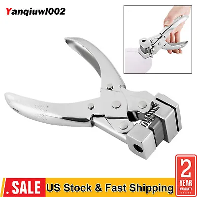 T Slot Shape Hole Punch Steel Handheld Hanger Airplane Hole Punch T Hole Punch • $17.10