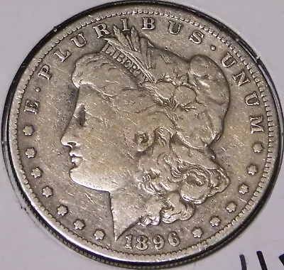 1896-S Morgan Silver Dollar - Circulated Coin - Free USA Shipping! - #32 • $50