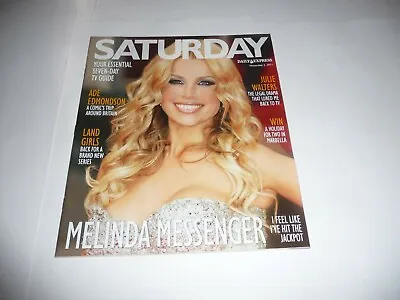 Daily Express - Saturday Magazine (5/11/11) - Melinda Messenger Cover • £8.50