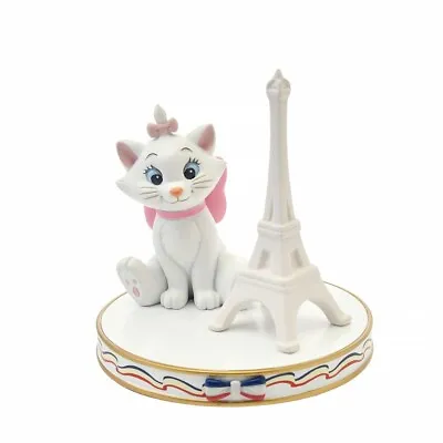 Pre Disney JAPAN Aristocats Marie Figurine Aroma Ceramic Diffuser Eiffel Tower • $64.90