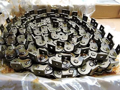 New Diamond Roller Chain 60 B1 RIV CH 160P 60 Single Pitch Bent 1 Side W/1 Hole • $58