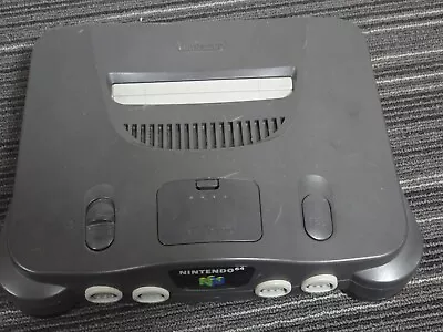 Nintendo 64 Japanese NTSC-J CONSOLE ONLY Japan Grey N64 For Parts Faulty • $70