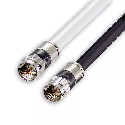 SatelliteSale RG-6 75 Ohm Coaxial Cable F-Type Connector Indoor/Outdoor • $29.95