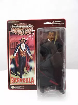 Presidential Monsters Action Figure Barack Obama Dracula Baracula 8  Sealed 2011 • $145.99