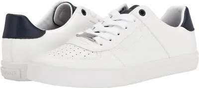 Tommy Hilfiger WHITE/NAVY Women's Lawlee Sneaker US 7.5 • $34.77