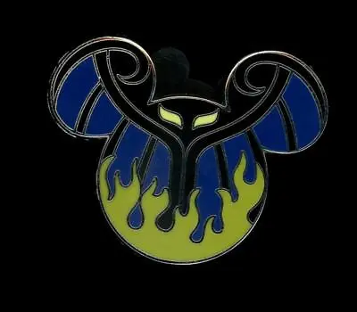 Chernabog Villain Mickey Head Icon Mystery Disney Pin 145963 • $9.95