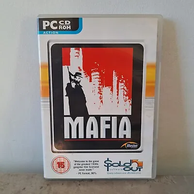 Mafia PC 15+ Video Game Gangster Shooter VGC Sold Out Software Illusion • £3.59