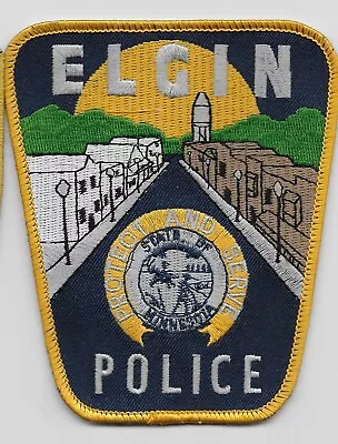 Elgin Police State Minnesota MN Colorful  • $8.79