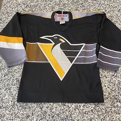 Vintage CCM Pittsburgh Penguins Robo Pennguin Jersey Boys S  • $64.99