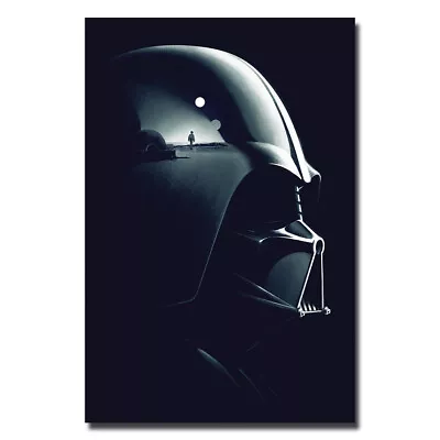 Star Wars Darth Vader Movie Poster Film Wall Art Picture Silk Canvas Print 24x36 • $5.26