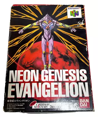 Boxed Neon Genesis Evangelion Nintendo 64 N64 NTSC/J Japanese *Complete* • $199.90