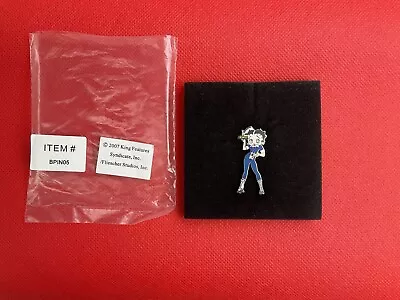 £10.95 • Buy Betty Boop 2007 Danbury Mint Enamel Pin Badge Waitress New