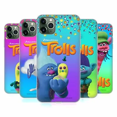 OFFICIAL TROLLS SNACK PACK SOFT GEL CASE FOR APPLE IPHONE PHONES • £17.95