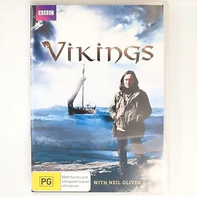 Vikings (DVD 2012) Presented By Neil Oliver - Documentary History TV Mini Series • $7.65