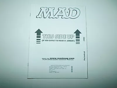 MAD Magazine No 483 November 2007 • $9.99